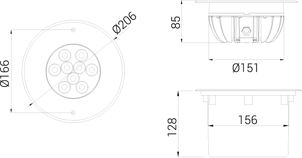 картинка Светодиодный светильник CF309 