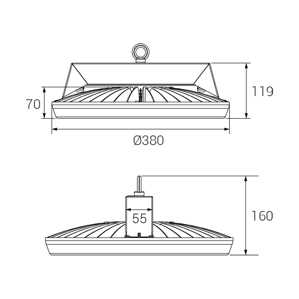картинка Светодиодный светильник AY380 TECO 