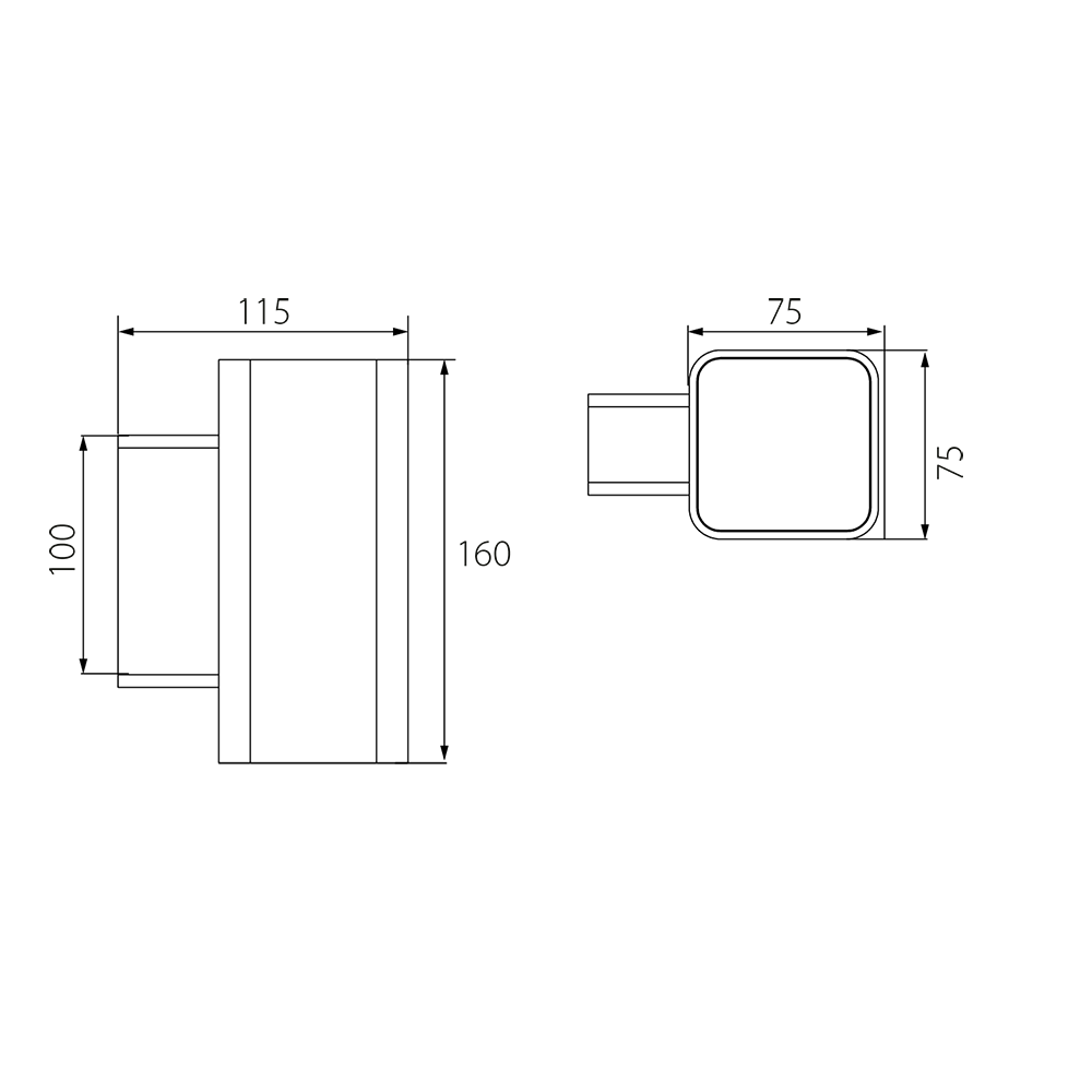 картинка Светодиодный светильник  SSA75-DOUBLE 