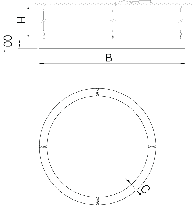 картинка Светодиодный светильник BLZS90 